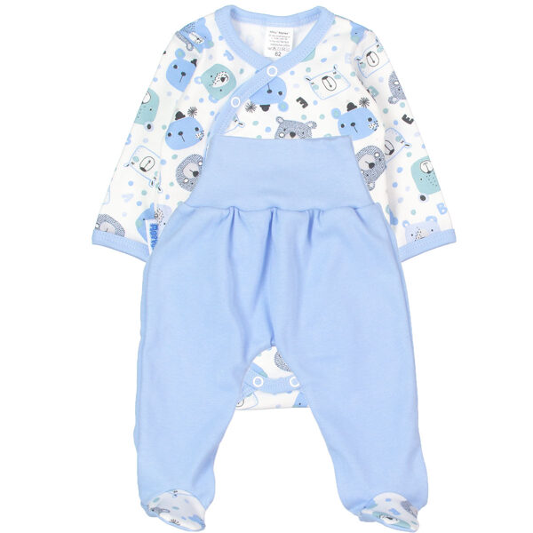 2-piece set, Blue, Bears (Sizes: 68.)