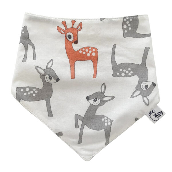 Bandana Dribble Bib, Deer