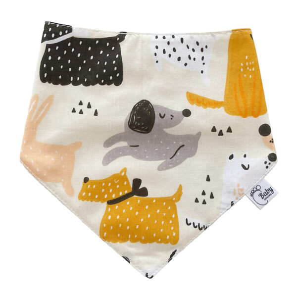 Bandana Dribble Bib, Puppies