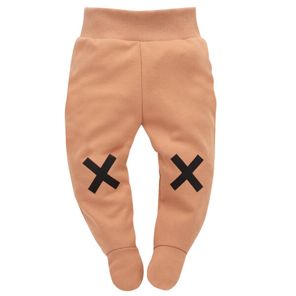 Pants with feet, brown | Oliver (Sizes: 56.)