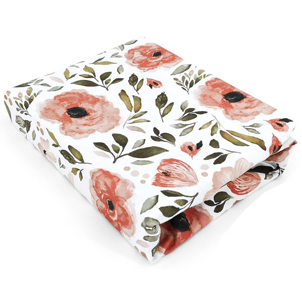 Cotton sheets with an elastic band, 120x60cm | BEGONIA