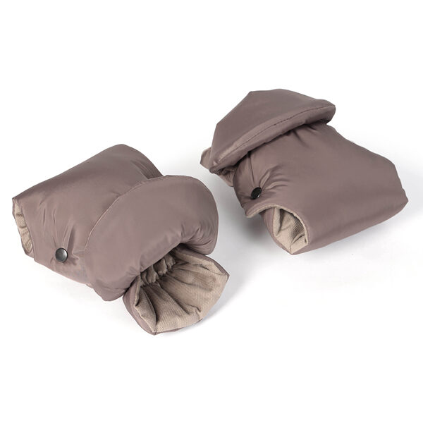 Stroller gloves, brown