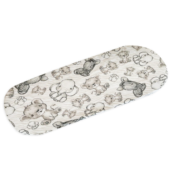 Cotton carrycot sheet | Safari