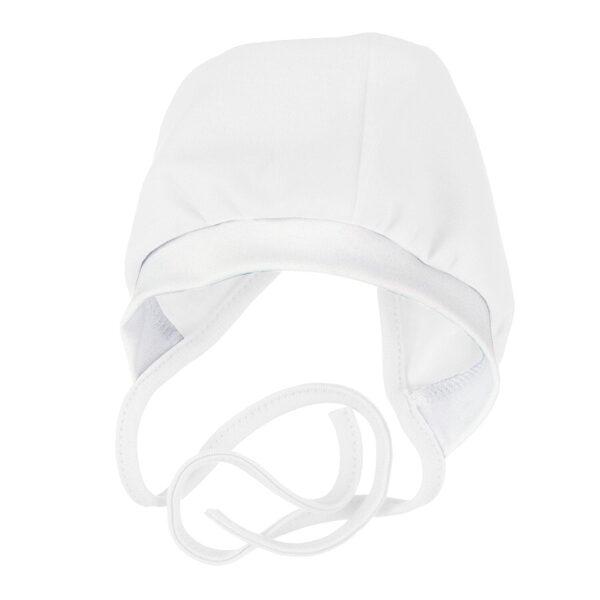Sasienama cepurīte, balta (Izmēri: 56., 62., 68.)