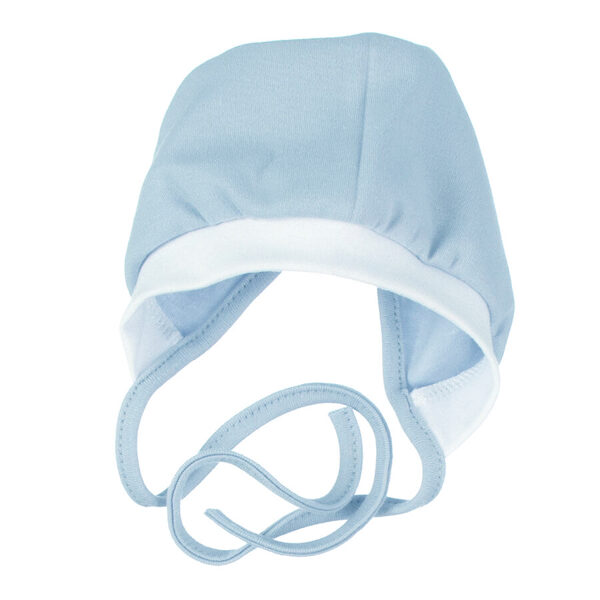 Sasienama cepurīte, gaiši zila (Izmēri: 56., 62., 68.)