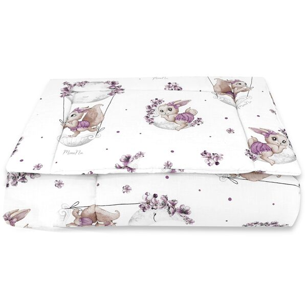 2-elements cot bedding filling | LILI, purple