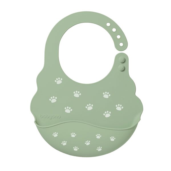 Silicone bib with adjustable clasp | AIRPLANES