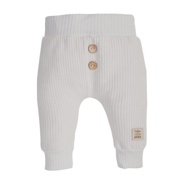 Pants, White | Waffle (Sizes: 74., 80., 86.)