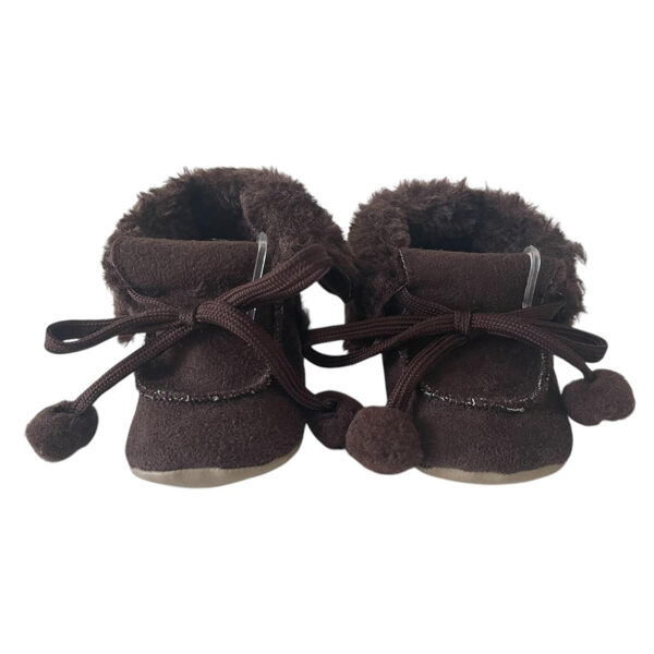 Baby slippers, brown