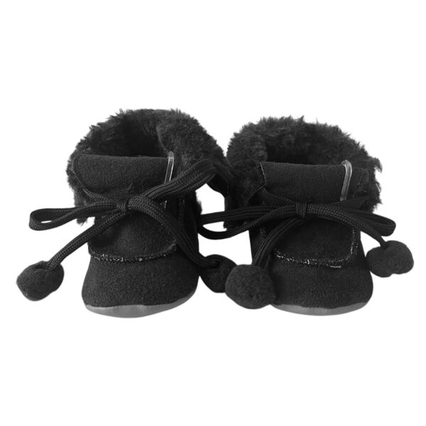 Baby slippers, black