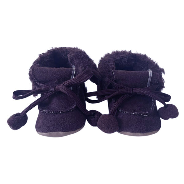 Baby slippers, dark blue