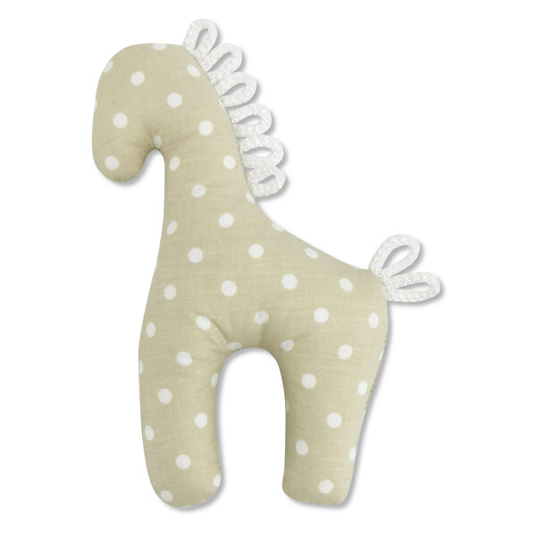 Toy with rattle HORSE | beige