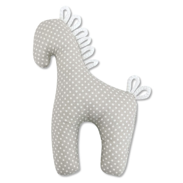 Toy with rattle HORSE | gray