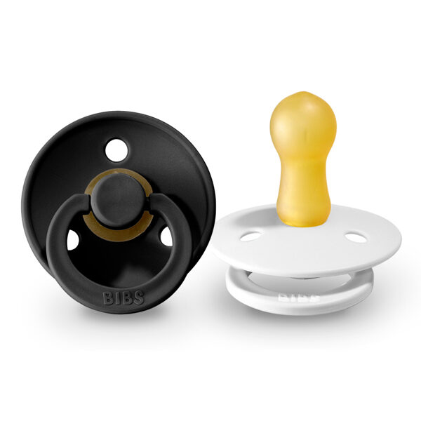 BIBS Colour 2 Pack Black/ White