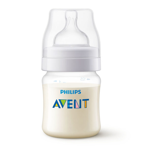 PHILIPS Avent pretkoliku pudelīte 125ml | jaundzimušā knupītis, 0m+