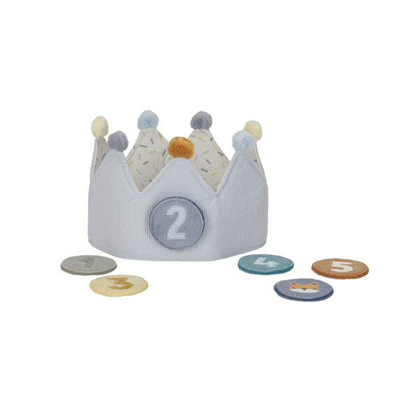 Little Dutch Birthday Crown with Numbers, blue