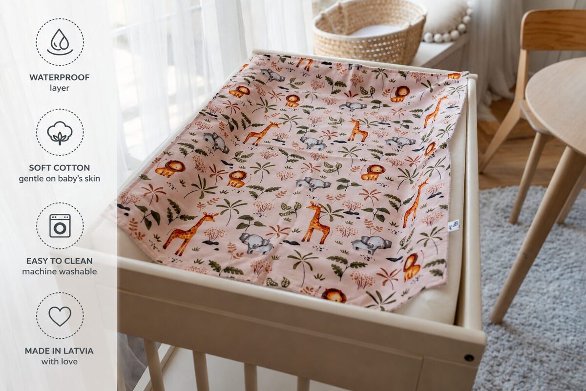 BabyColors.lv Waterproof Changing Mats